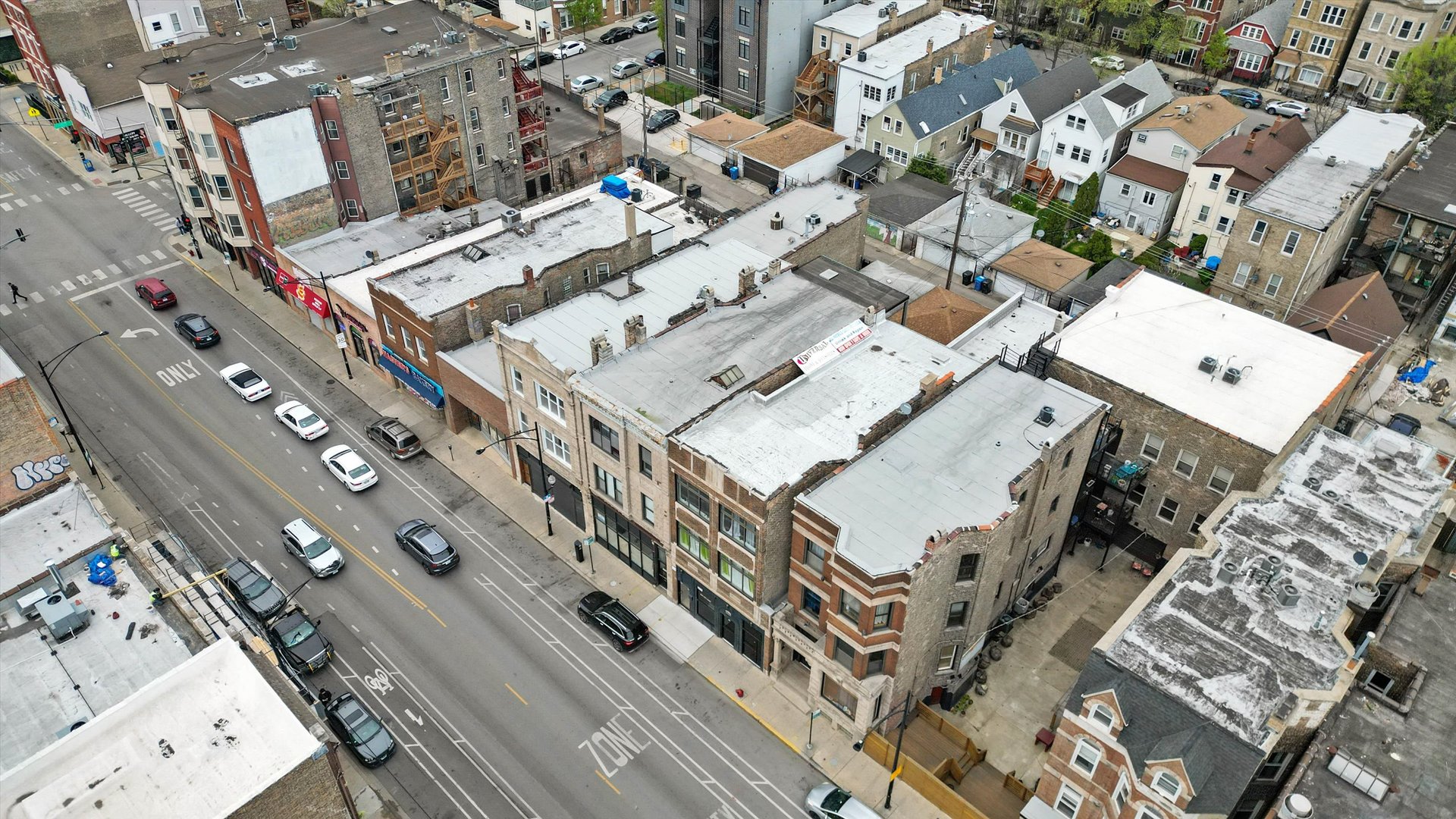 2140 West Cermak Road Chicago, IL 60608 - Photo 34 of 43 an aerial view of a building