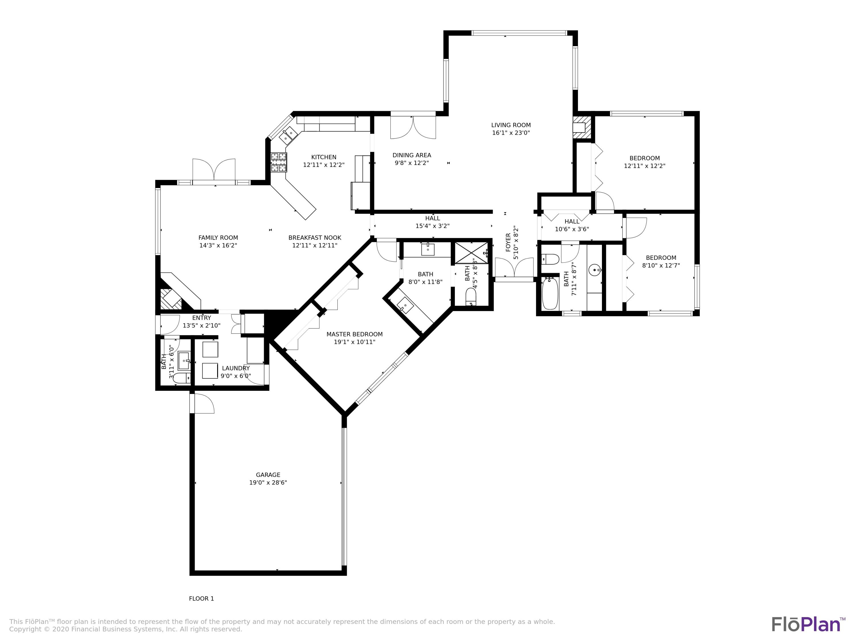 316 Northridge Road Santa Barbara, CA 93105 - Photo 46 of 46 316 Northridge Rd Floorplan