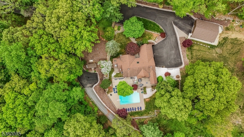 26 Danville Mountain Road Great Meadows, NJ 07838 - Photo 2 of 49 an aerial view of residential house with outdoor space and trees all around