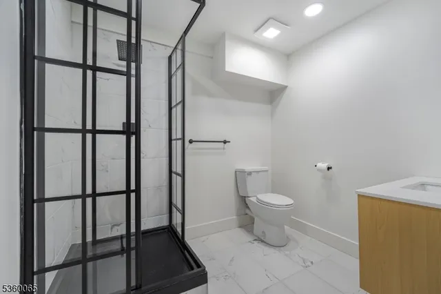 a bathroom with a toilet
