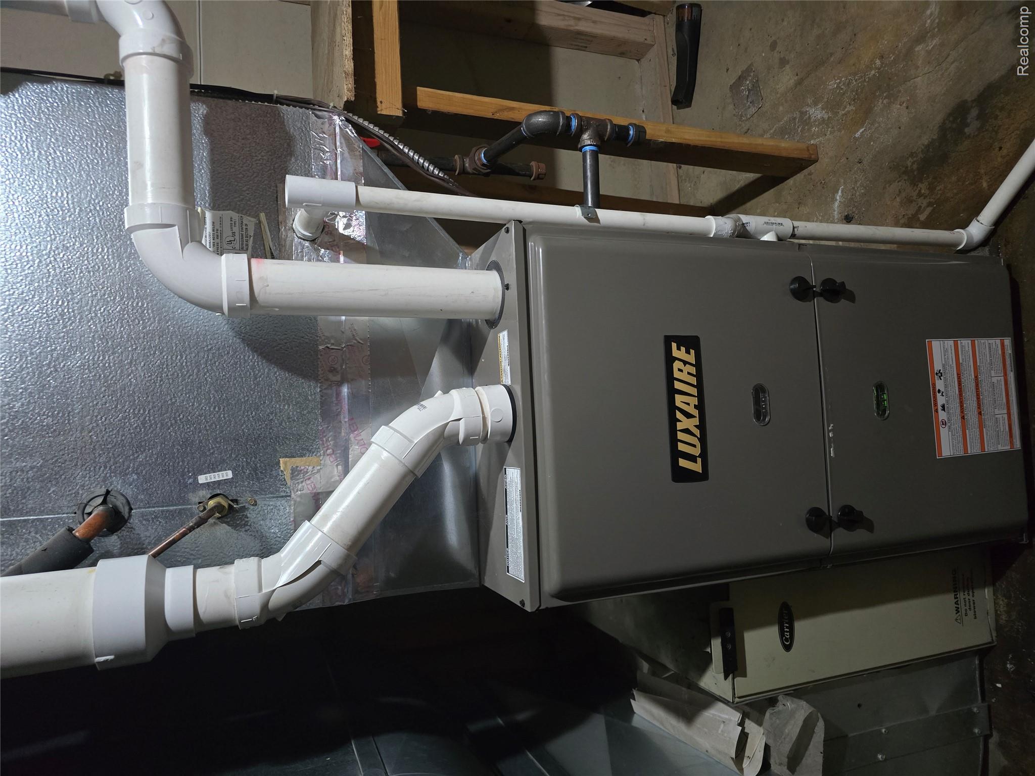 12012 Belle River Road Memphis, MI 48041 - Photo 39 of 41 Utilities featuring heating unit