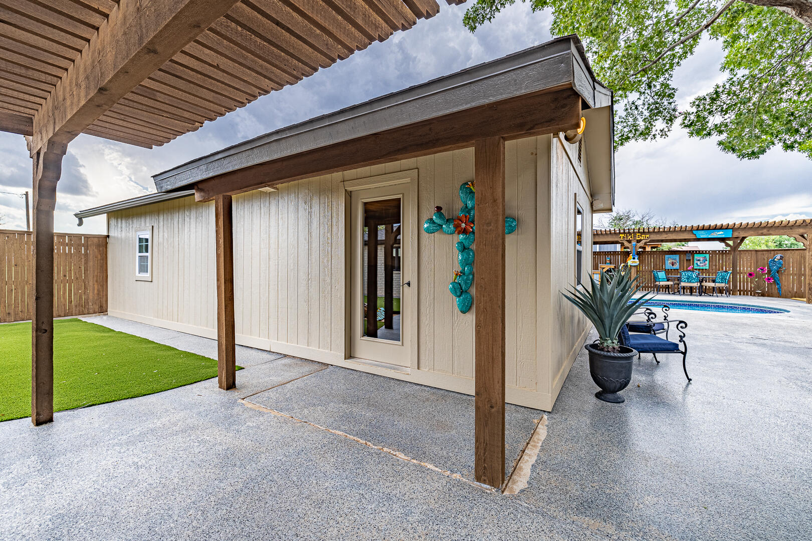 1005 N Avenue South Post, TX 79356 - Photo 43 of 49 a view of a patio with couple of chairs