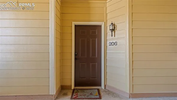 a close view of door lock