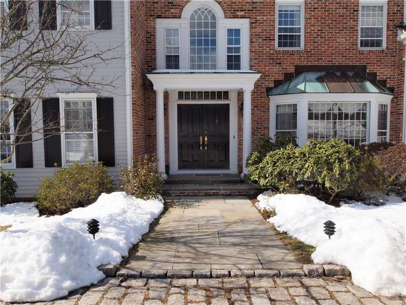 Undisclosed Address Darien, CT 06820 - Photo 3 of 19 a view of a house with a yard