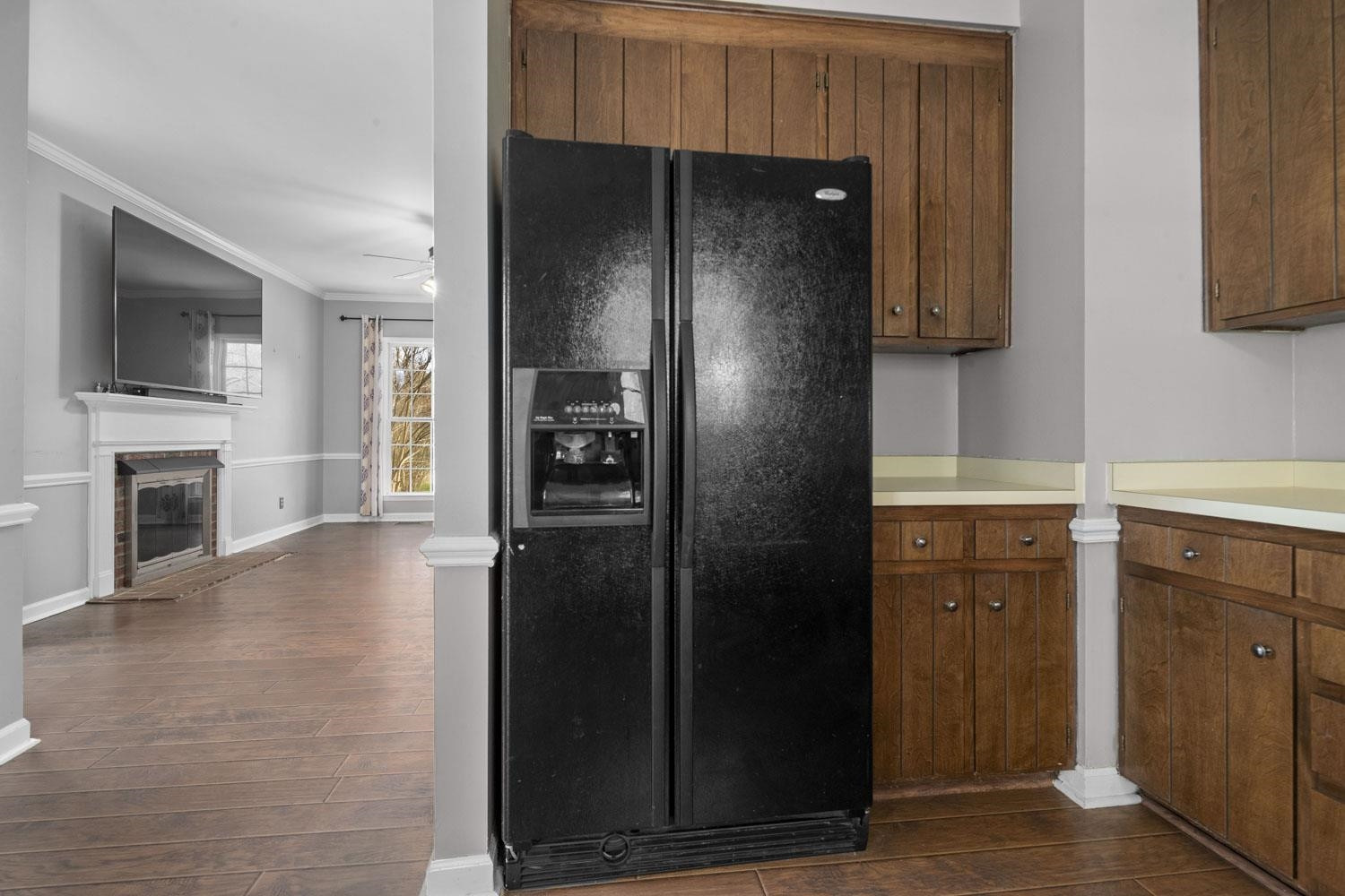 2109 Howson Road Raleigh, NC 27603 - Photo 12 of 36 a kitchen with a refrigerator and a stove
