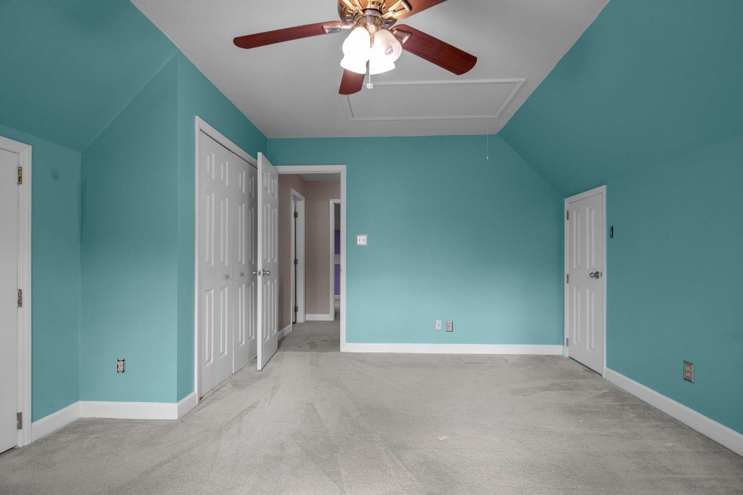 2109 Howson Road Raleigh, NC 27603 - Photo 23 of 36 an empty room with chandelier fan