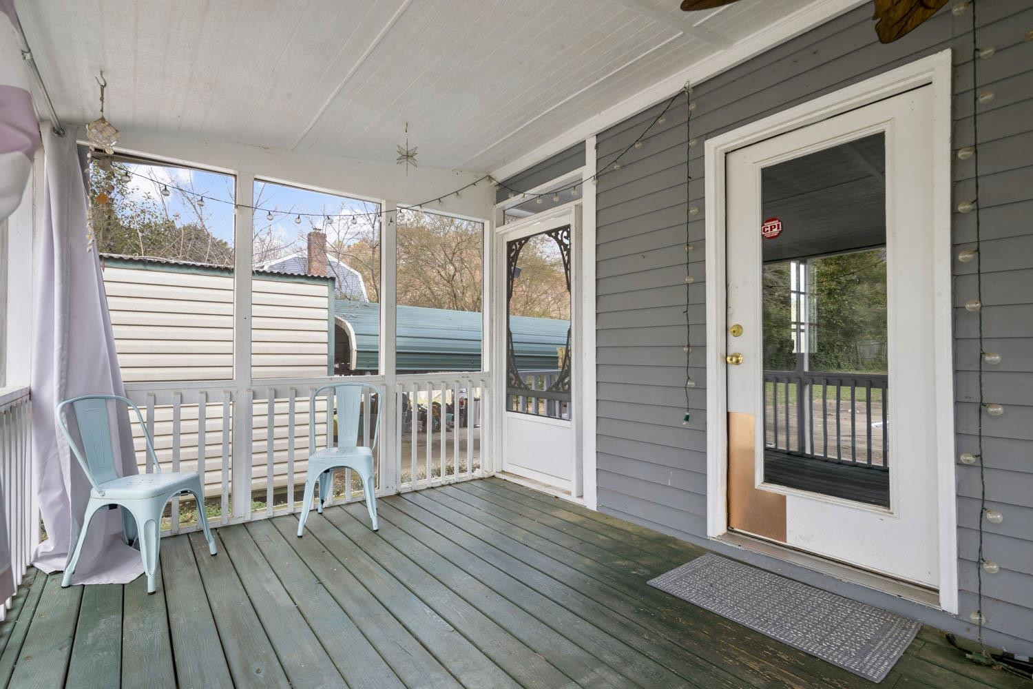 2109 Howson Road Raleigh, NC 27603 - Photo 6 of 36 a view of balcony with wooden floor