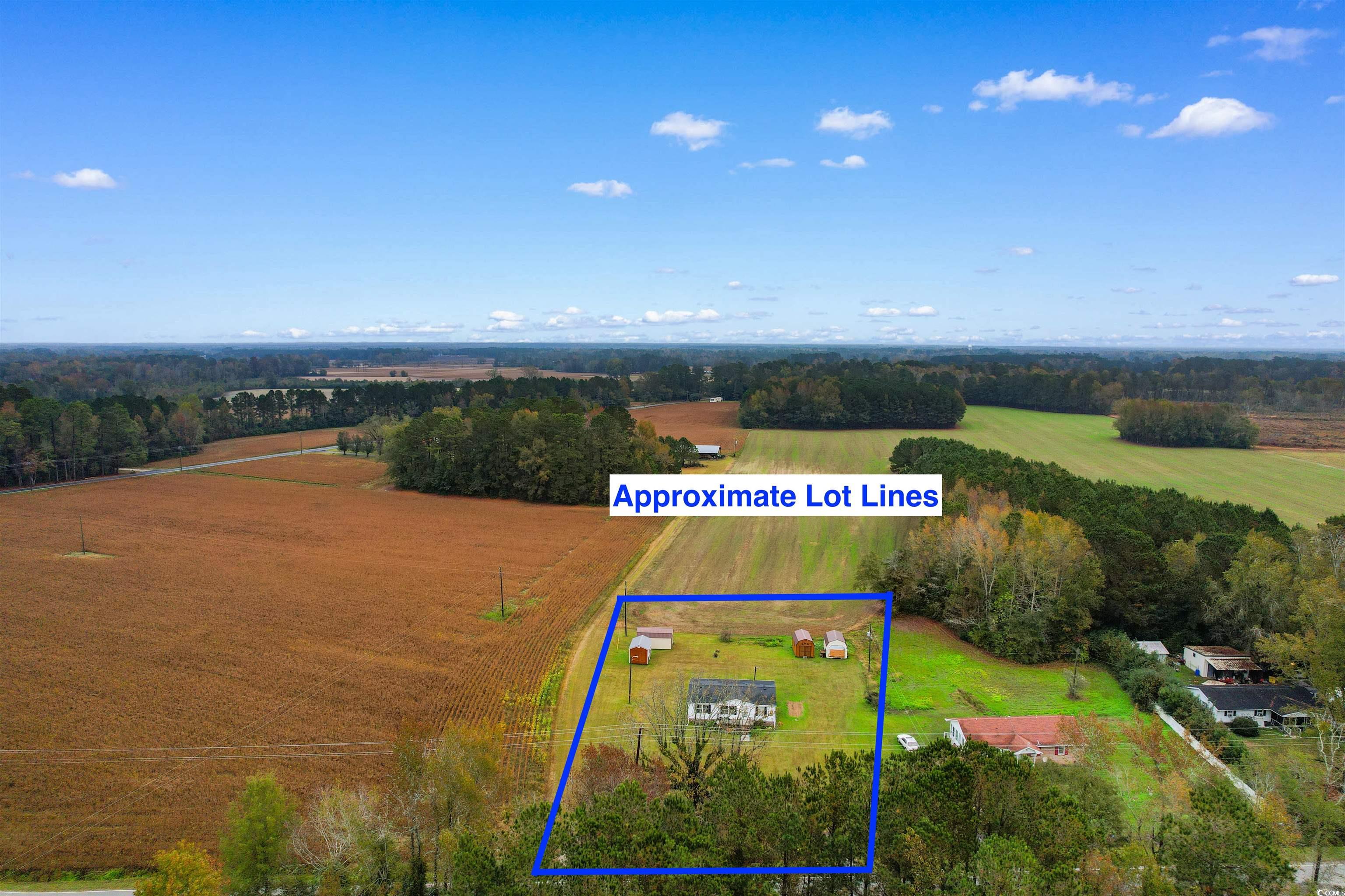 3822 Marble Road Mullins, SC 29574 - Photo 27 of 40 Aerial view featuring a rural view