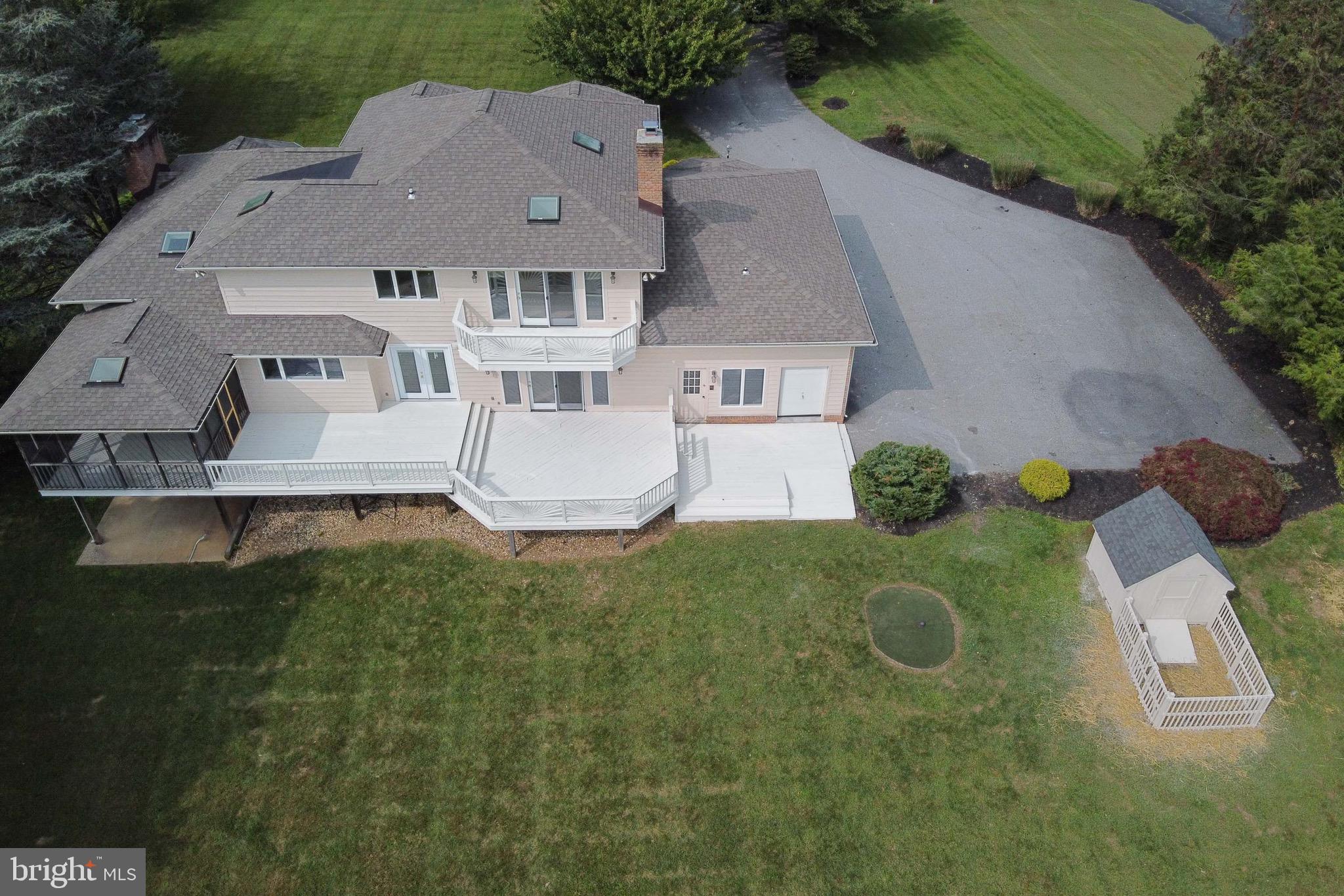 4205 Sweet Air Road Baldwin, MD 21013 - Photo 3 of 46 Rear view of home with 3 tiered deck