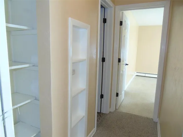 a view of a window in a room