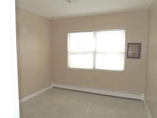 a view of a window in a room