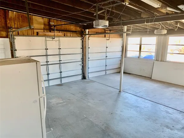 a view of an empty storage room