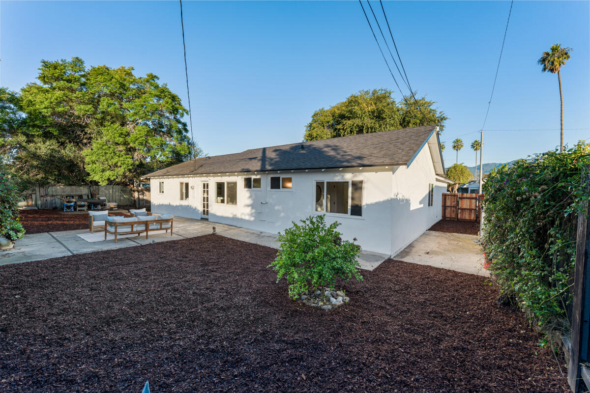 4723 Frazier Lane Santa Barbara, CA 93110 - Photo 16 of 16 spacious fenced back yard