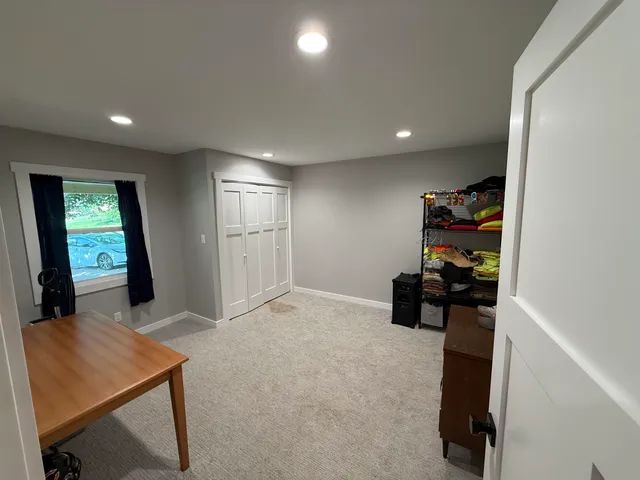 a view of empty room