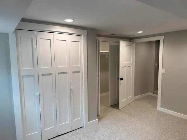 a view of empty room