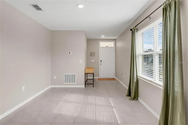 a view of empty room