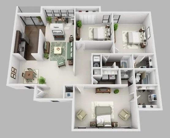 $1,938 | 3000 Spring Hill Parkway Southeast, Unit 88E, Smyrna, GA 30080