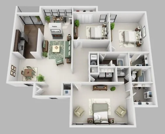 $2,132 | 3000 Spring Hill Parkway Southeast, Unit 44I, Smyrna, GA 30080