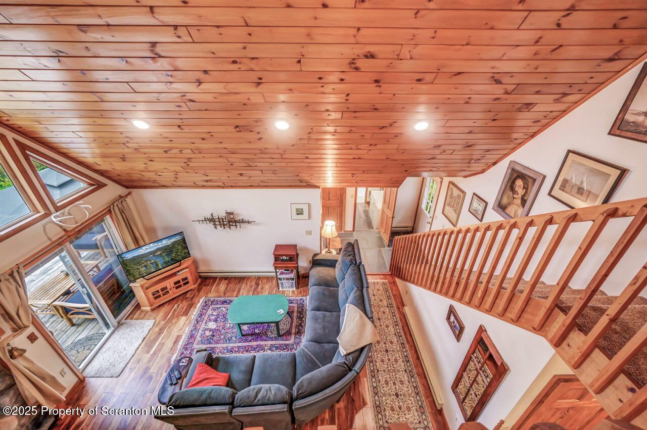 242 Shore Drive Hop Bottom, PA 18824 - Photo 48 of 118 view from loft