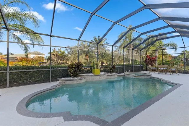 a view of a indoor swimming pool