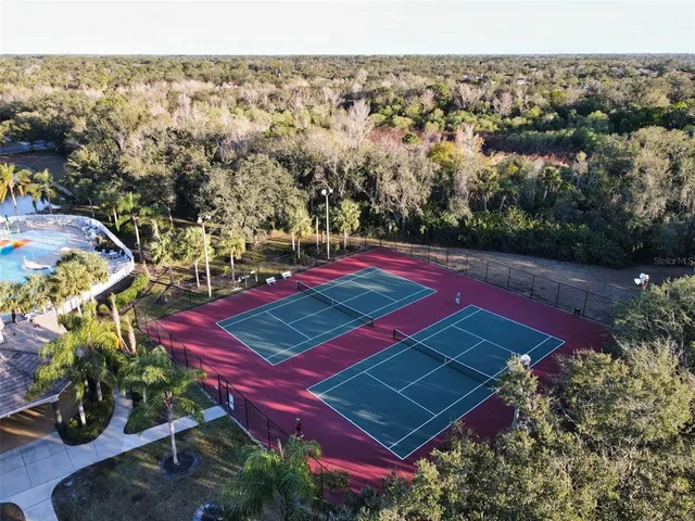 a view of a tennis court