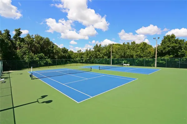a view of a tennis court