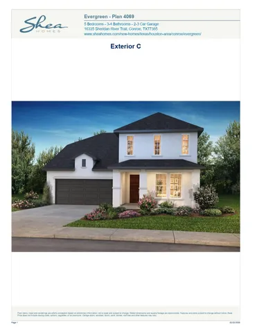 $507,541 | 15934 Mahogany Mist Drive, Conroe, TX 77302