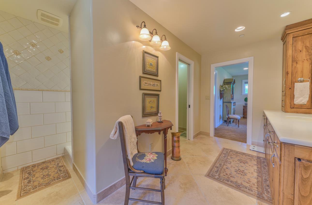 190 San Benancio Road Salinas, CA 93908 - Photo 37 of 61 a view of a hallway with dining room and wooden floor