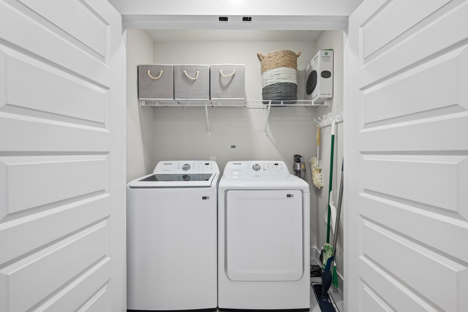 7020 Maria Eden Road Summerville, SC 29485 - Photo 15 of 16 Foster II Upstairs Laundry Room