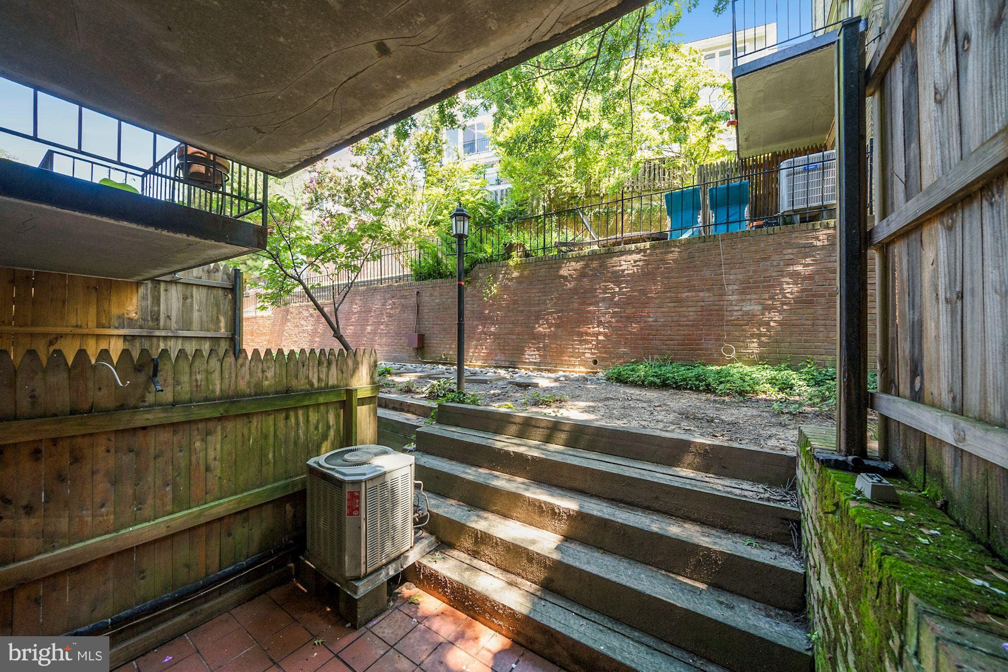 4613 MacArthur Boulevard Northwest, Unit A Washington, DC 20007 - Photo 19 of 26 Private patio.