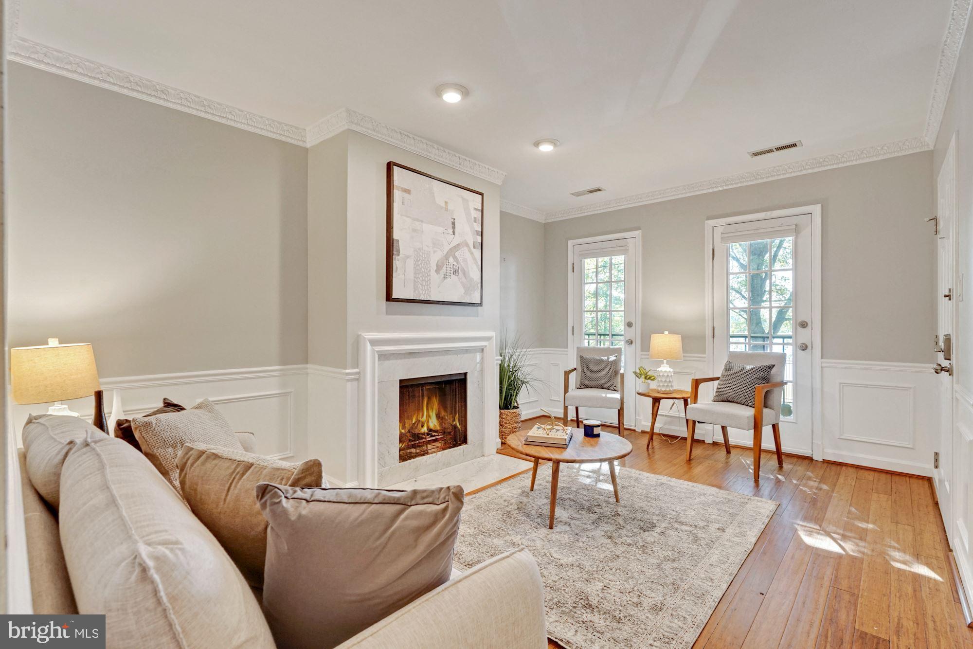 4613 MacArthur Boulevard Northwest, Unit A Washington, DC 20007 - Photo 6 of 26 Beautiful hardwood floors.