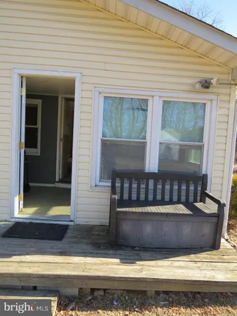 a view of front door of a house