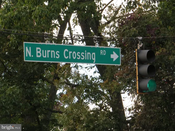 a street sign on a street