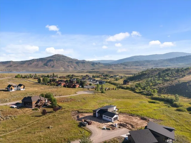 a view of a swimming pool with lounge chair