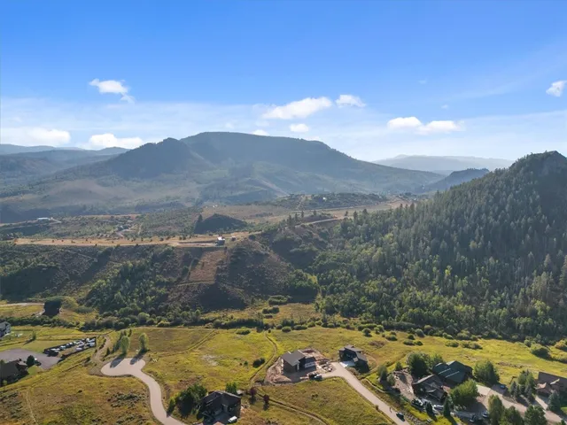 a view of lake with mountain