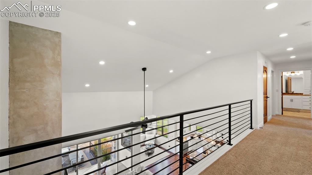 13625 Random Ridge View Colorado Springs, CO 80921 - Photo 36 of 50 a view of hallway with stairs