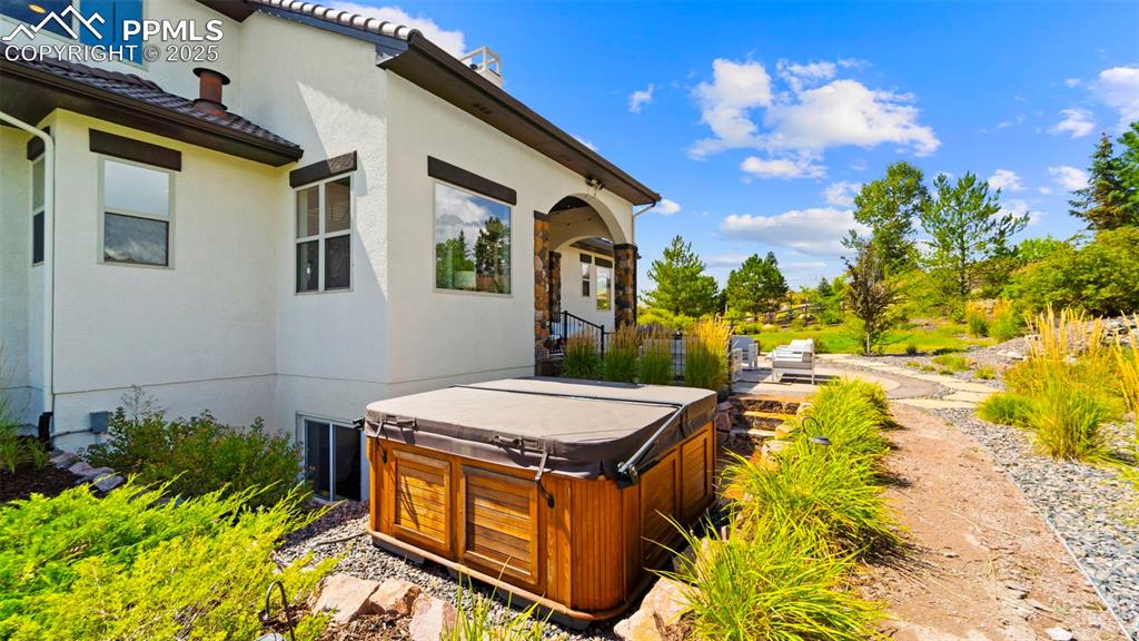 13625 Random Ridge View Colorado Springs, CO 80921 - Photo 43 of 50 a view of an chairs in the terrace