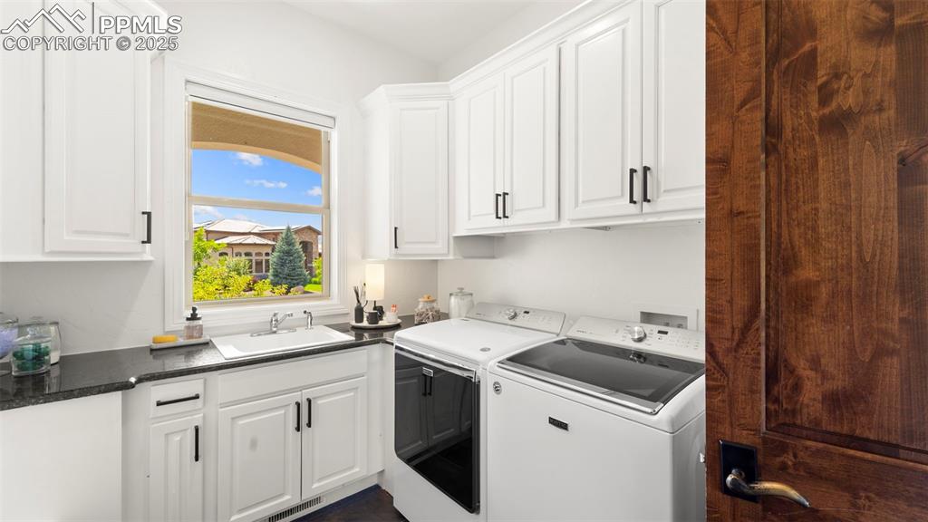 13625 Random Ridge View Colorado Springs, CO 80921 - Photo 7 of 50 a view of a kitchen with sink and cabinets