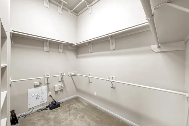 a view of walk in closet