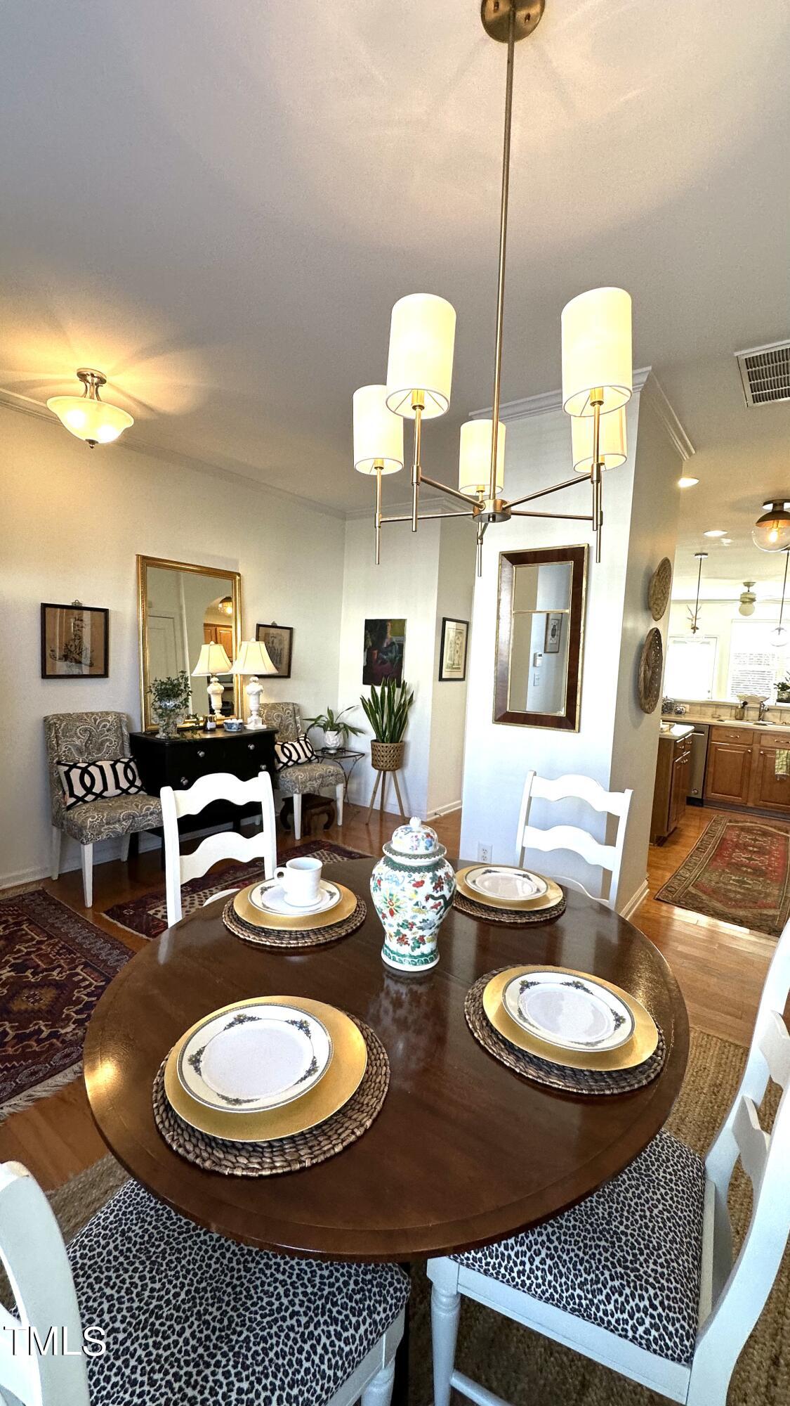 5109 Singing Wind Drive Raleigh, NC 27612 - Photo 5 of 24 Dining to foyer