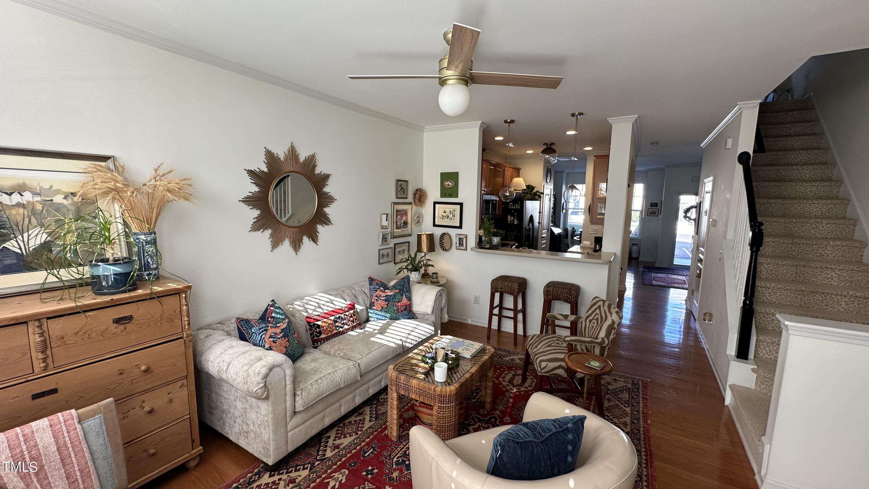 5109 Singing Wind Drive Raleigh, NC 27612 - Photo 10 of 24 Family Room to Foyer