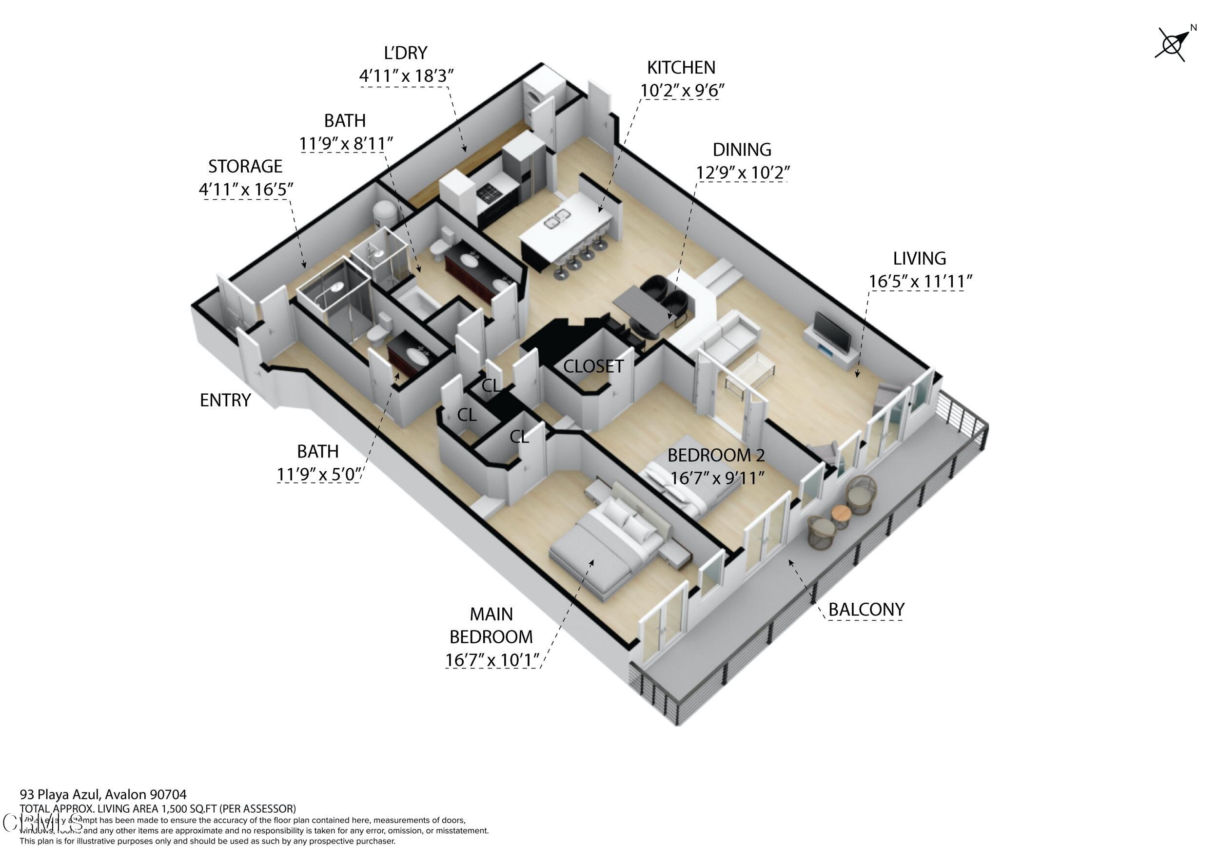 93 Playa Azul Avalon, CA 90704 - Photo 46 of 47 93_playa_azul_avalon_90704-3d