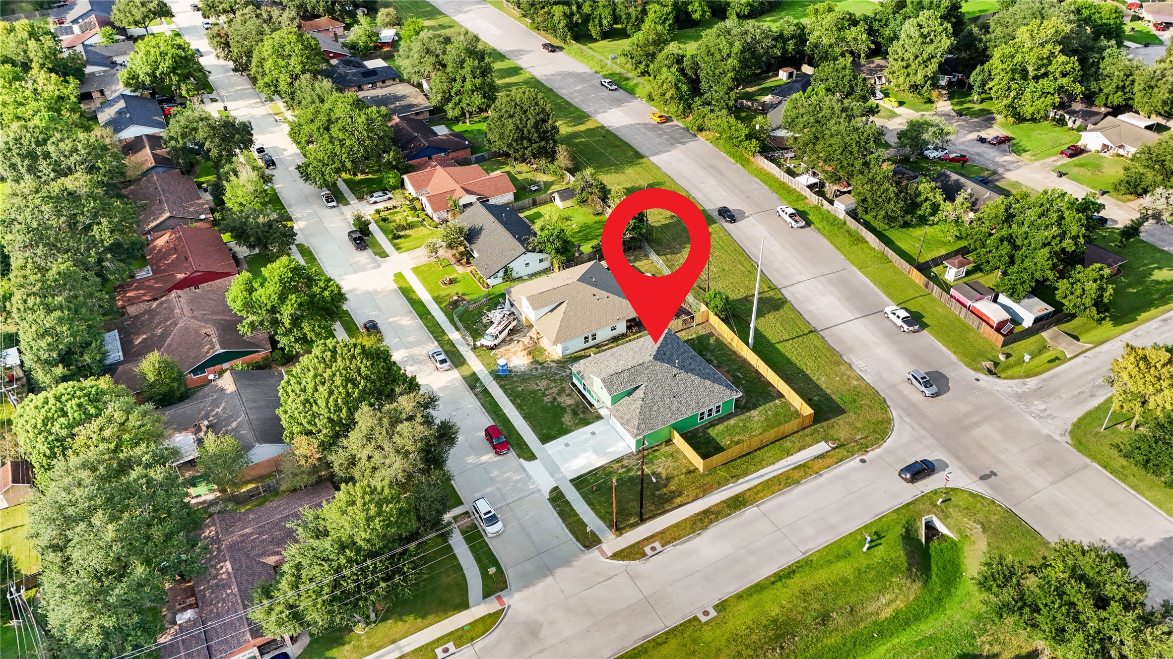 2317 Cedar Street Pearland, TX 77581 - Photo 30 of 33 an aerial view of a house