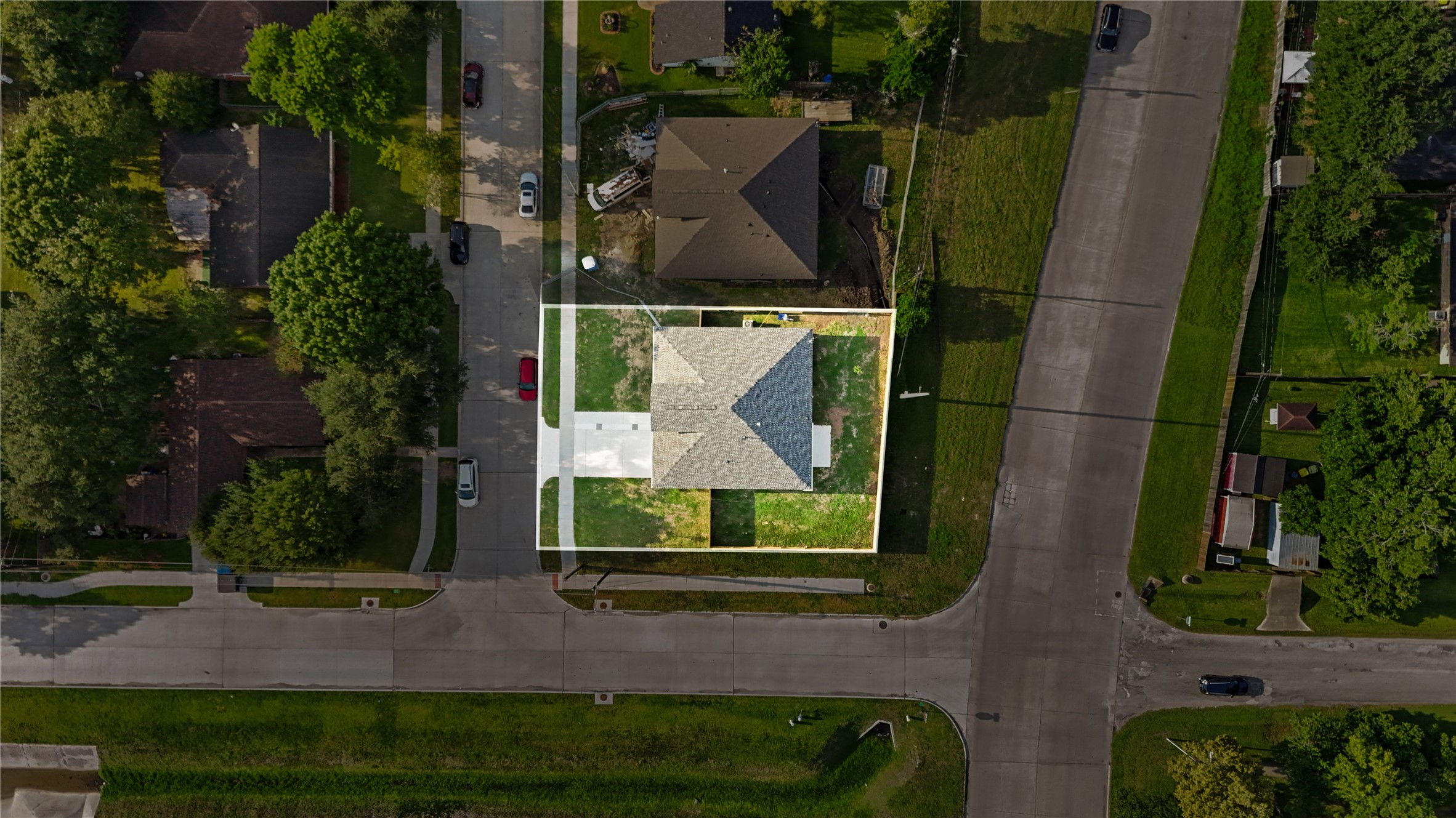 2317 Cedar Street Pearland, TX 77581 - Photo 31 of 33 an aerial view of a house