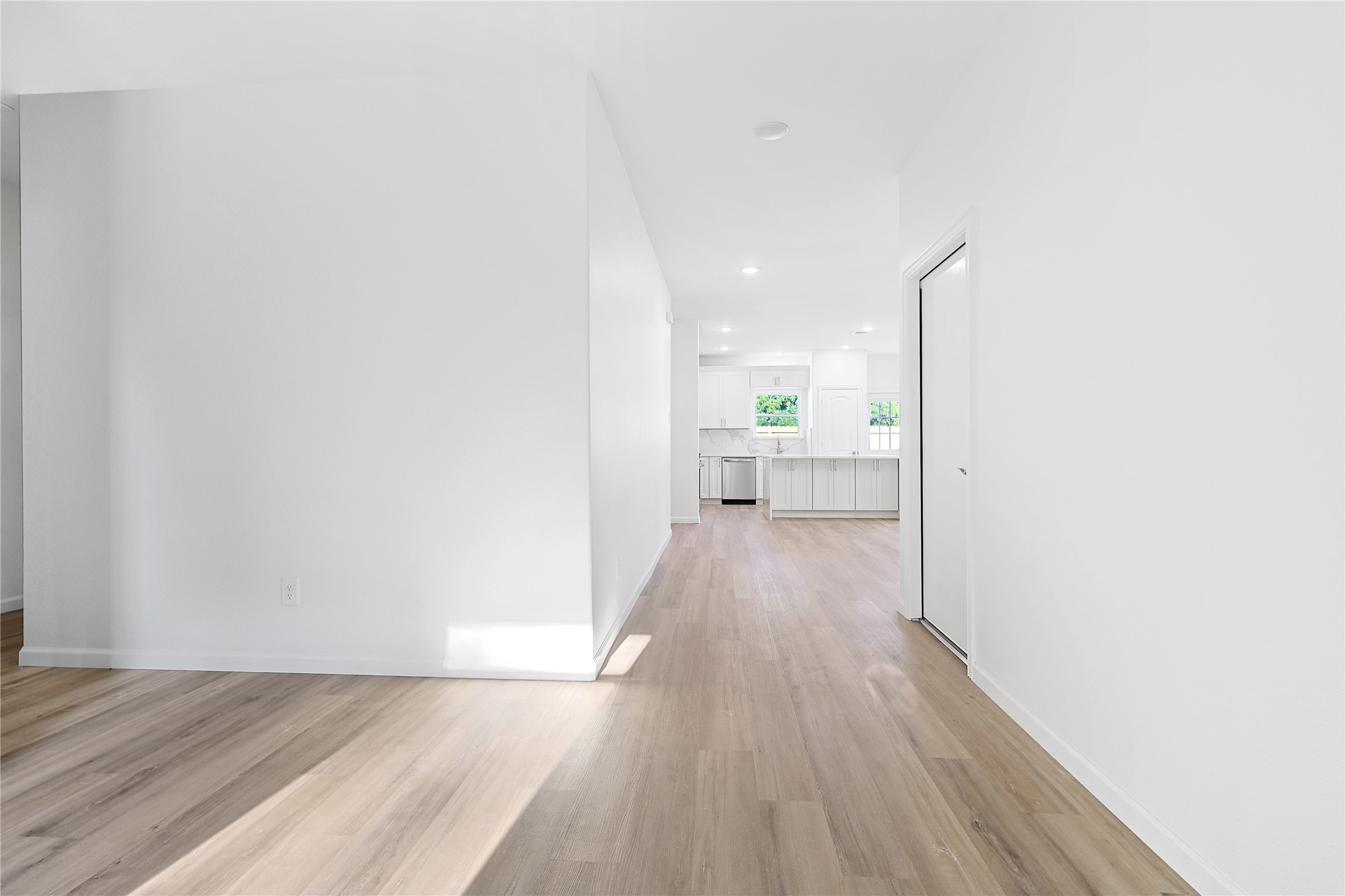 2317 Cedar Street Pearland, TX 77581 - Photo 6 of 33 a view of empty room with wooden floor