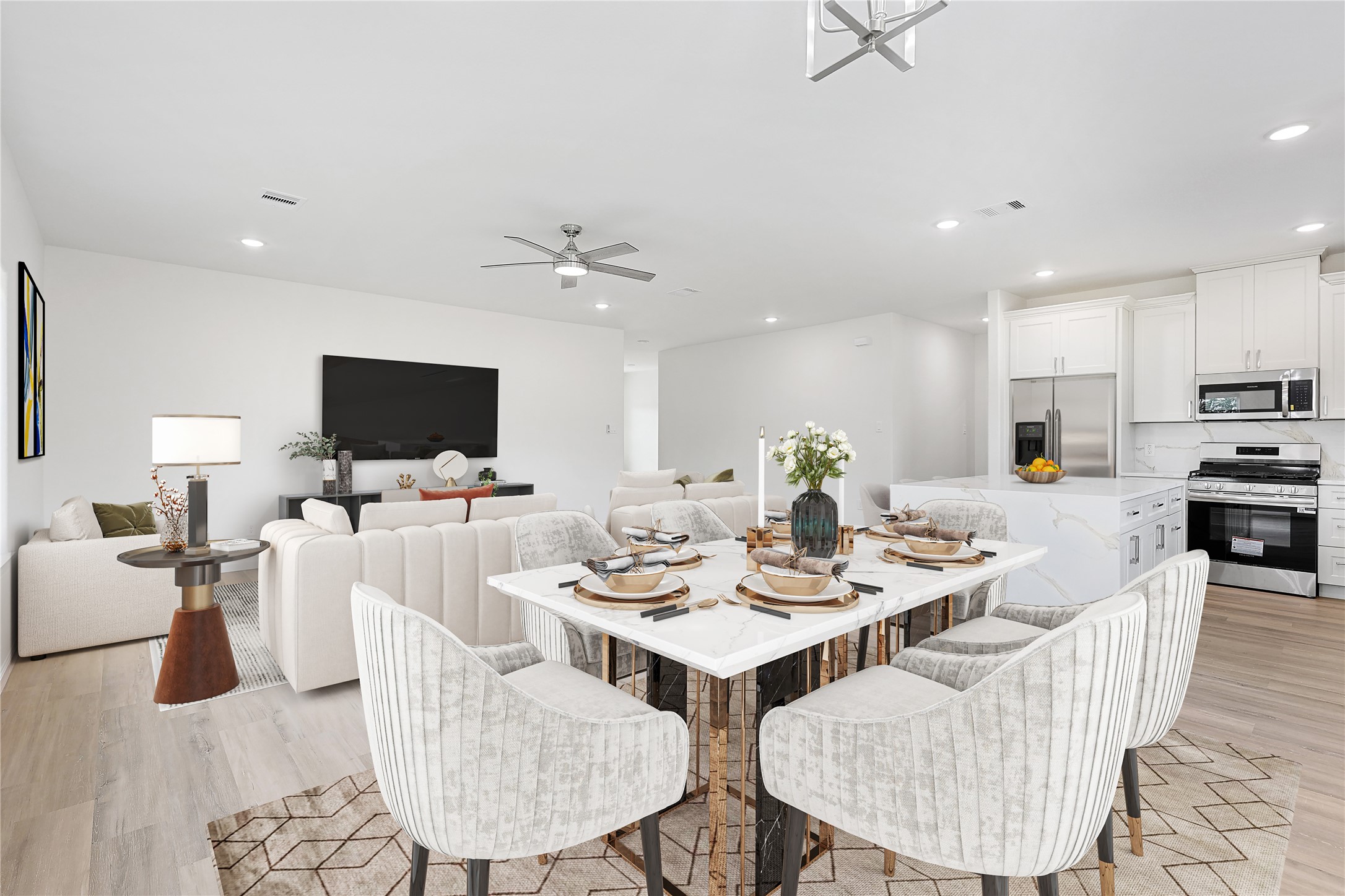 2317 Cedar Street Pearland, TX 77581 - Photo 7 of 33 a view of a dining room with furniture