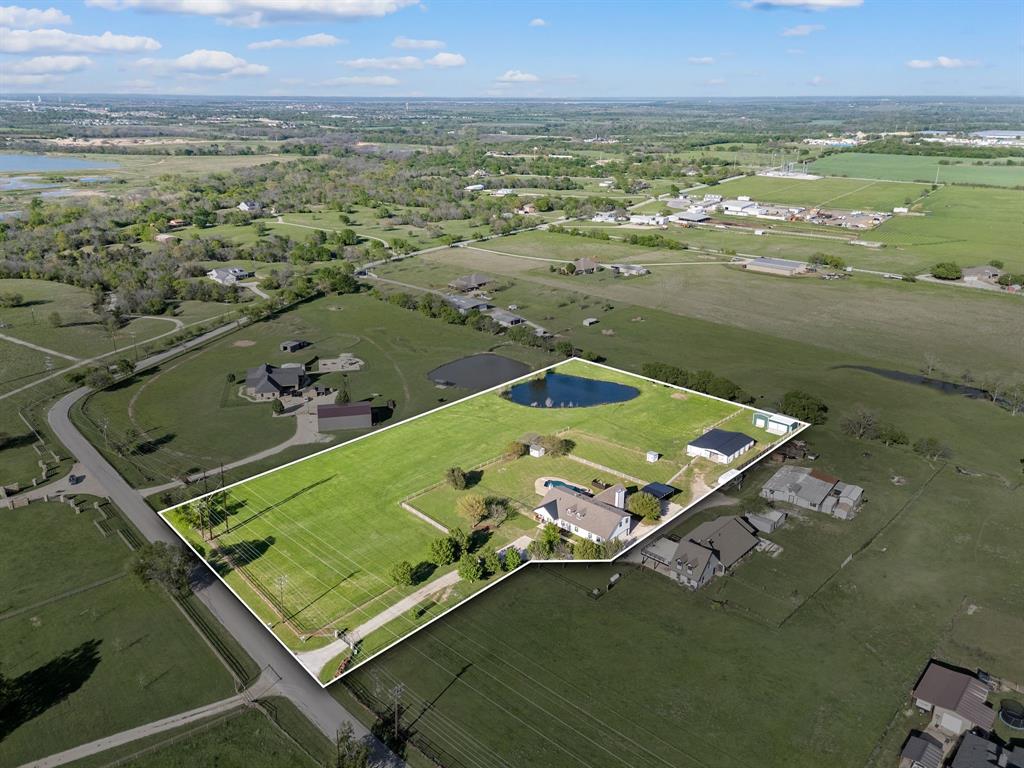 7384 Rector Road Sanger, TX 76266 - Photo 3 of 40 an aerial view of a city