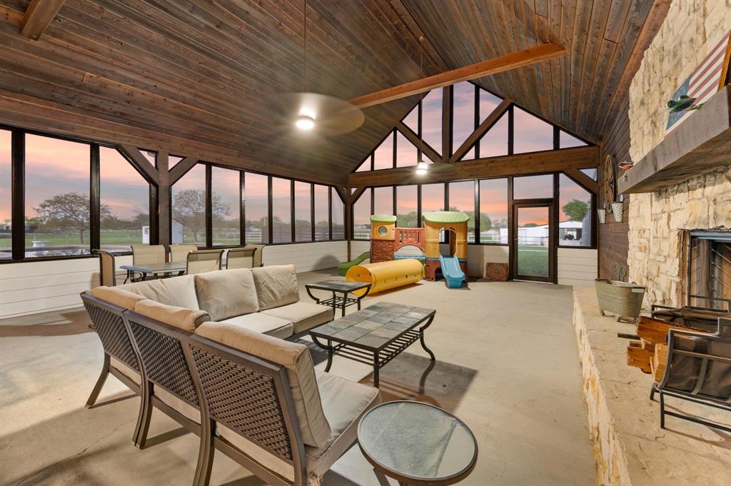 7384 Rector Road Sanger, TX 76266 - Photo 4 of 40 Screened In Outdoor Living