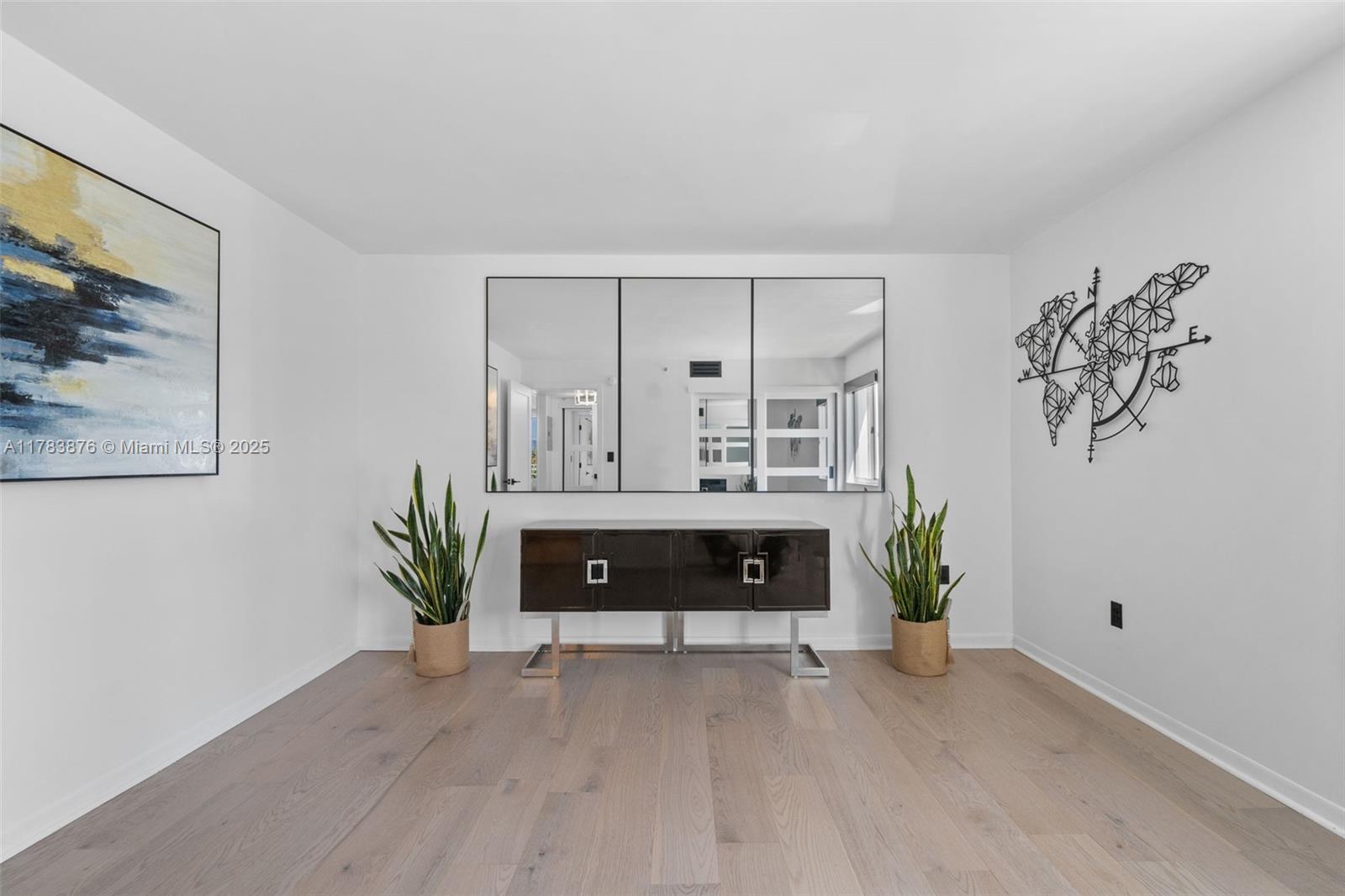 1401 Bay Road, Unit 506 Miami Beach, FL 33139 - Photo 15 of 28 a view of livingroom with furniture and ceiling fan