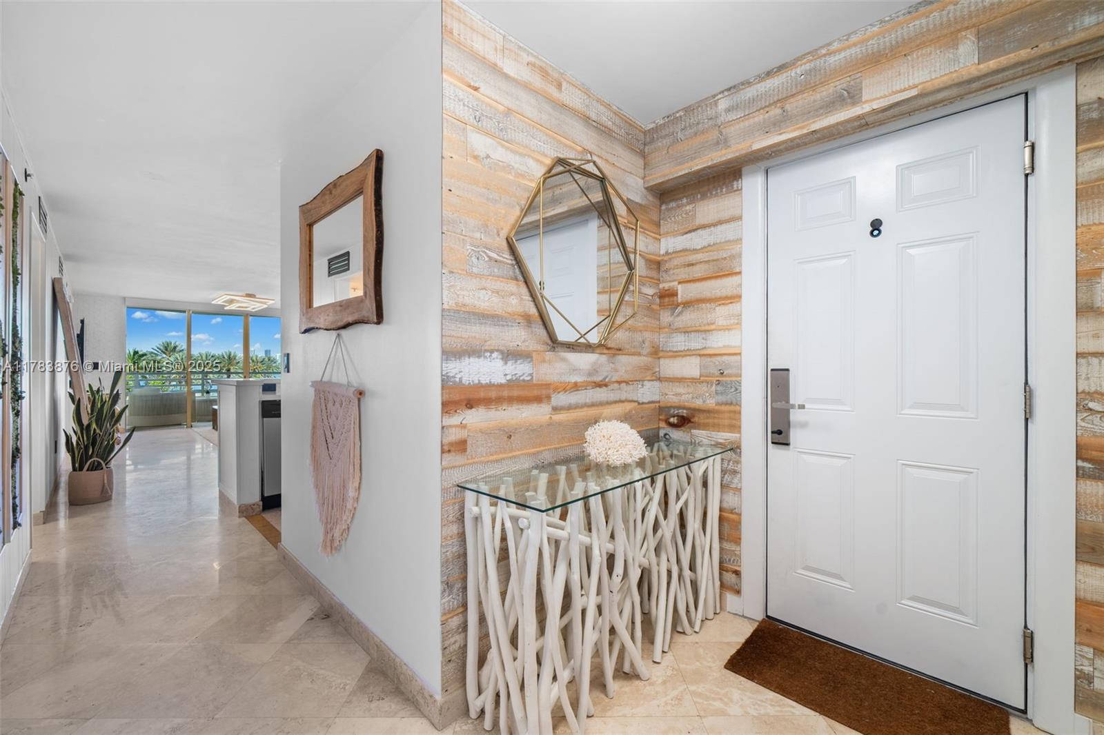1401 Bay Road, Unit 506 Miami Beach, FL 33139 - Photo 19 of 28 a view of a entryway door with interior